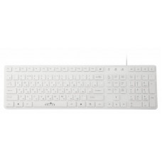 Клавиатура Oklick 556S белый USB slim Multimedia