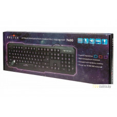 Клавиатура Oklick 740G STAR STRIKE черный USB Gamer LED