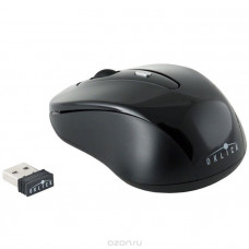 Мышь Oklick 435MW черный оптическая (1600dpi) беспроводная USB (2but)