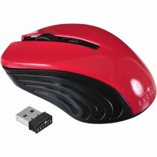 Мышь Oklick 545MW черный/красный оптическая (1600dpi) беспроводная USB (3but)