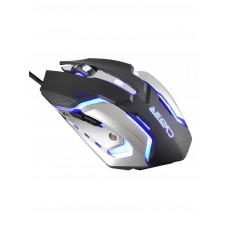 Мышь Oklick 855G CYBER черный/серебристый оптическая (2400dpi) USB игровая (5but)